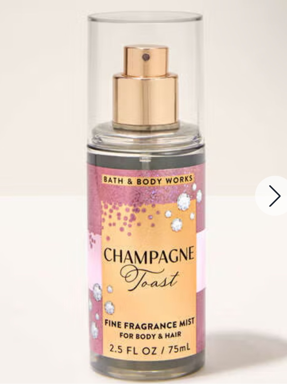 Bath & Body Works Travel Sized Champagne Toast Trio - Picture 15 of 16
